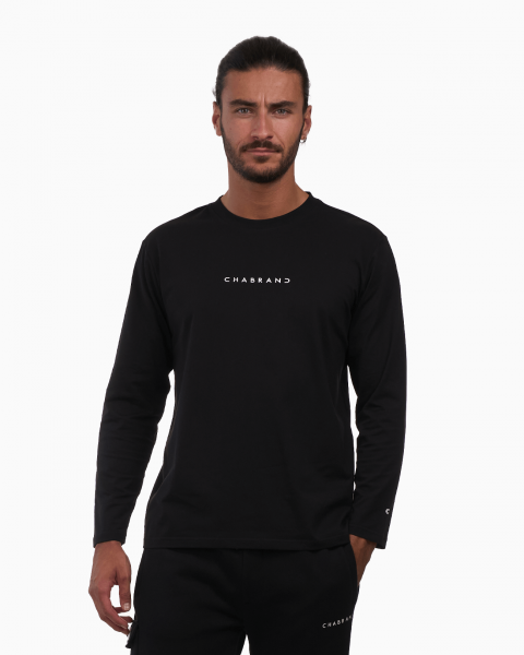 T-shirt manches longues uni - Chabrand