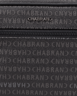 Toile enduite siglée noire - Zoom - New Freedom - Chabrand