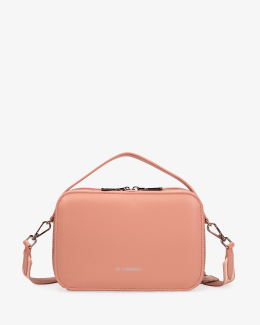 Sac porté main Emilie moyen format avec bandoulière - vue dos - Chabrand