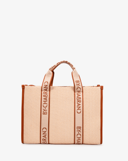 Sac porté épaule Emilie grand format avec bandoulière - vue dos - Chabrand