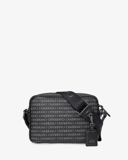 Sacoche bandoulière noire avec pochette amovible pour homme - New Freedom - Chabrand