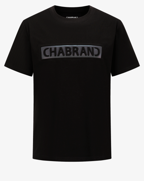 T-shirt logo encadré - Chabrand