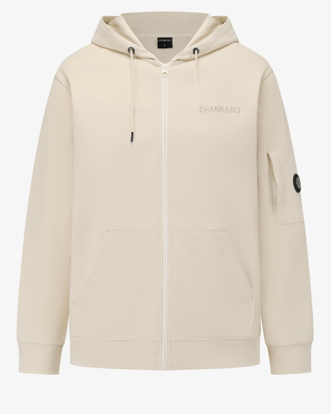 Veste zippée monochrome - Chabrand