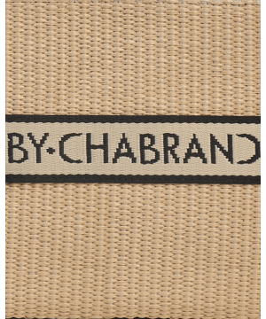 Synthétique effet cuir lisse et paille - Émilie - Chabrand - sac banane