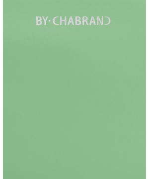 Chabrand - grande pochette en synthétique vert jade - Léna