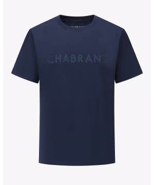 T-shirt coton uni logo silicone - Chabrand